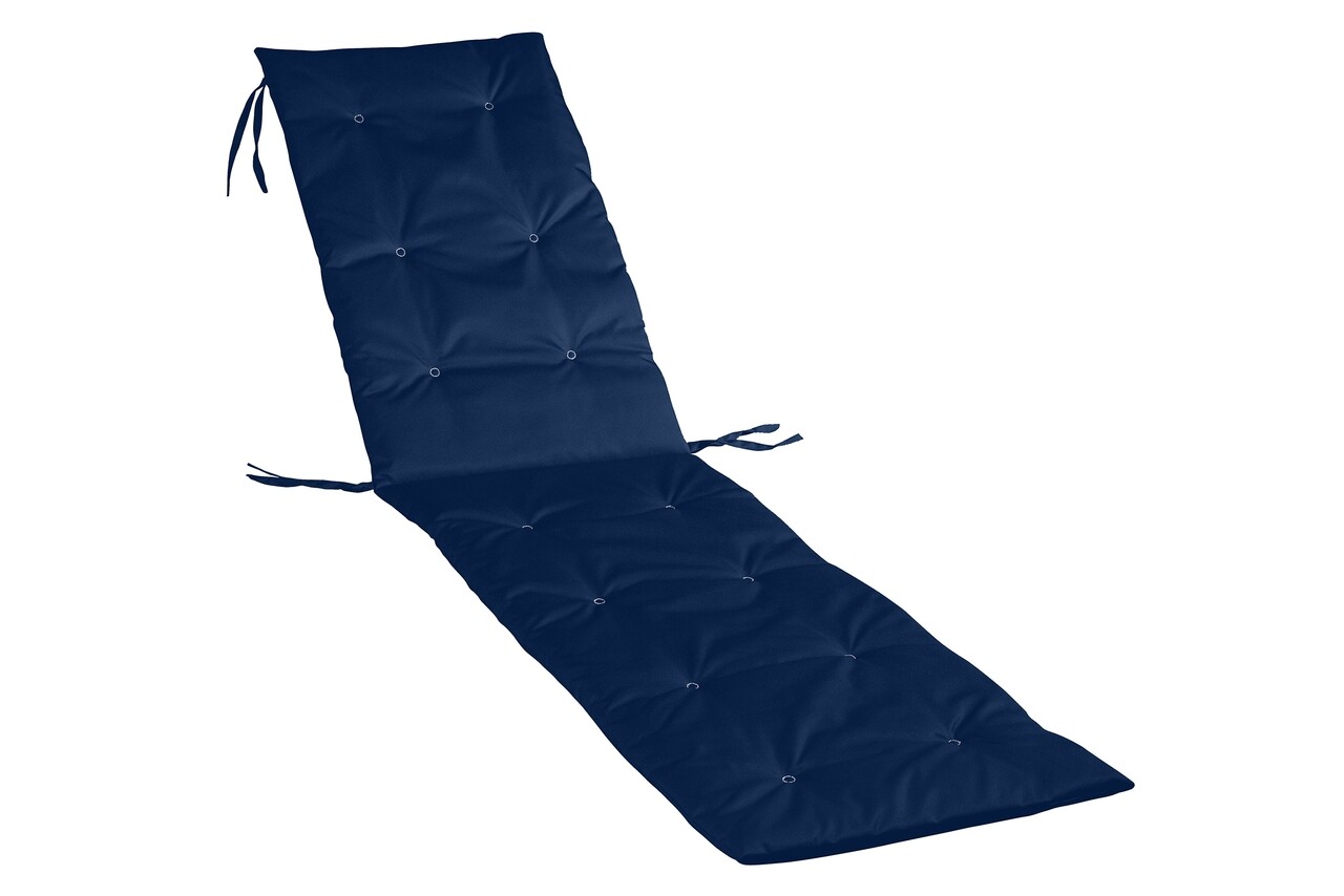 Perna sezlong Alcam, Midsummer, 195x50x3 cm, material impermeabil, Albastru - imagine 4